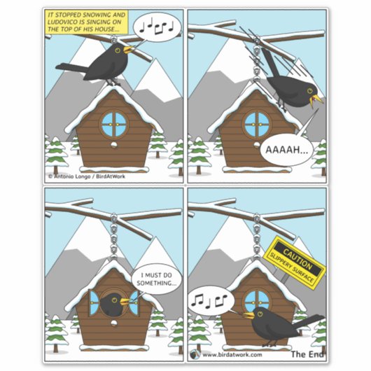 Safety First Comic シール (正面)