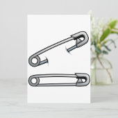 Safety Pins Invitations 招待状