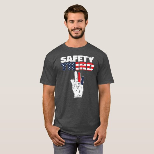 Safety Third Funny Missing Finger Safety Third Tシャツ (正面フル)