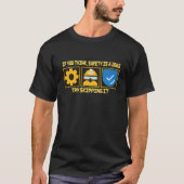 SAFETY, WORK SAFETY  Tシャツ (正面)
