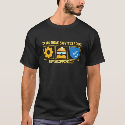 SAFETY, WORK SAFETY  Tシャツ (正面)