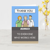 Saff at Local Store, Shopに感謝。 カード (黄色い花)