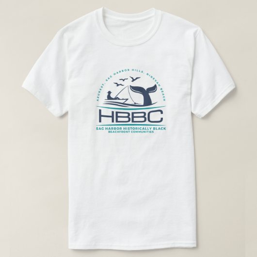 Sag Harbor HBBCメンズクルーネックTシャツ Tシャツ (デザイン正面)