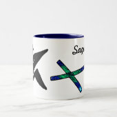 Sag. Ziqpu  ツートーンマグカップ (中央)