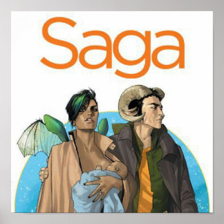 Saga コミック ポスター