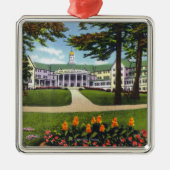 Sagamoreのホテルの外観を上陸させるボルトン メタルオーナメント (正面)