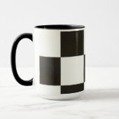 Sagan om ringen-mugg. svart/vitt マグカップ (左)