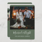 SAGEと結婚したBright Newlywed シーズンカード (正面/裏面)