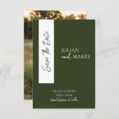 SAGEのささやかなパーティー　写真付き セーブザデート (正面/裏面)