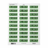 Sageアールデコ応援アドレス ラベル (フルシート)