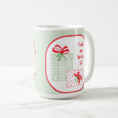 SAGEウォーターカラーホリデーフレンズはギフト最高のです コーヒーマグカップ (正面右)