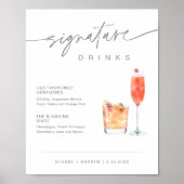 SAGEシグネチャードリンク結婚ズのサイン8x10 ポスター (正面)