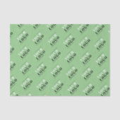 Sageブランドのカスタムタイリングされたロゴメッセージ 薄葉紙 (正面)