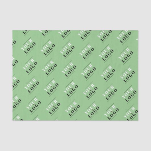 Sageブランドのカスタムタイリングされたロゴメッセージ 薄葉紙 (正面)