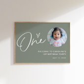 SAGEベビー1st誕生日パーティーへようこそ ポスター