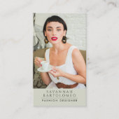 Sageモダンプロフェッショナル事業写真 名刺 (正面)