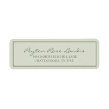 Sageモダン Greenスエレガントクリプト