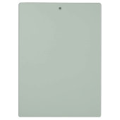 Sageモダン Greenスクリプトモノグラム クリップボード (裏面)