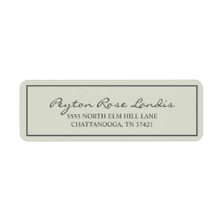 Sageモダン Greenスクリプト ラベル