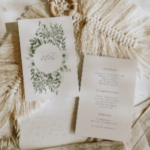 Sage庭園の結婚式情報詳細エンクロージャカード