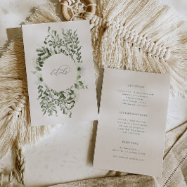 Sage庭園の結婚式情報詳細エンクロージャカード 招待状