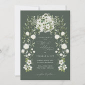 Sage庭園の結婚式招待状発表カード 招待状 (正面)