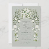 Sage庭園の結婚式招待状発表カード 招待状 (正面)