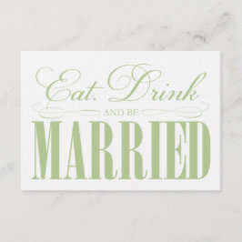 Sage食べ、Drink & Be 結婚した |エンクロージャ エンクロージャーカード