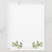 SAGE 6.5x8.75フラットカード/垂直 カード (裏面)