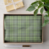 Sage and Olive Plaid 薄葉紙 (ギフト)