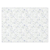 Sage Blue Watercolor Wildflower テーブルクロス (正面(横))