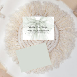 Sage Bow Classic Books For Baby エンクロージャーカード