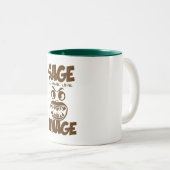 sage comme image citation mecontent grognon humour ツートーンマグカップ (正面右)
