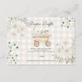 Sage Daisy Silly Goose Diapper Raffle エンクロージャーカード (正面)