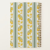 Sage | Farmers Market Lemon Personalized ノートブック (裏面)