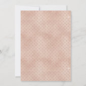 Sage Floral Bunting Baby Shower 招待状 (裏面)