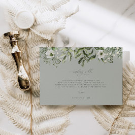 Sage Garden Gift Request結婚's Enclosure Card セーブザデート