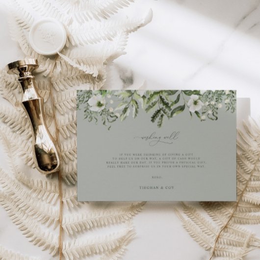 Sage Garden Gift Request結婚's Enclosure Card セーブザデート