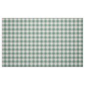 Sage Gingham Floral Fabric by the Yard ファブリック (ファットクウォーター)