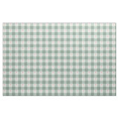 Sage Gingham Floral Fabric by the Yard ファブリック (ファットクウォーター)