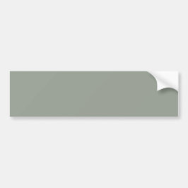 Sage Gray Bumper Sticker for Minimalist Style バンパーステッカー