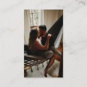 Sage Greenの結婚ウェブサイトQRコード写真Rsvp エンクロージャーカード (裏面)