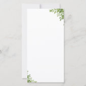 Sage Greenの離れQRコードカード サンキューカード (裏面)