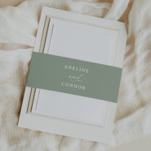 Sage Greenエレガント Writhesh結婚's