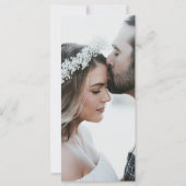 Sage Greenモダン Minimalistフォトディナーメニュー (裏面)