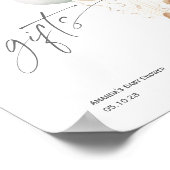 Sage Green心待ち、カードモダンとギフト ポスター (角)