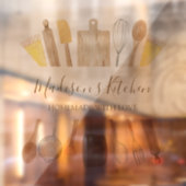  sage green ユーカリの葉のドア ウィンドウサイン (シート2)