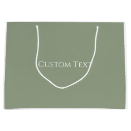 Sage Green  ラージペーパーバッグ