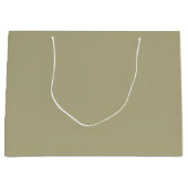 Sage Green ラージペーパーバッグ (正面)