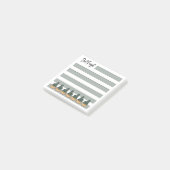 Sage Green | ルールあり | 鉢植えサボテン - ポストイット (アングル)